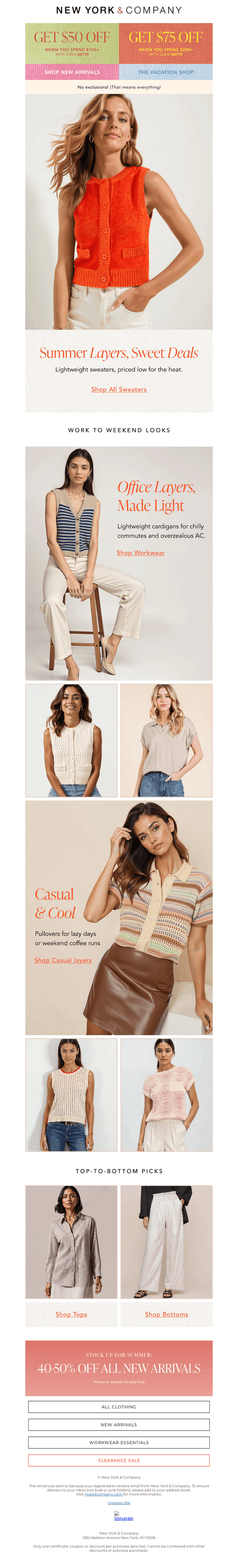 Summer Sweaters For Work & Play