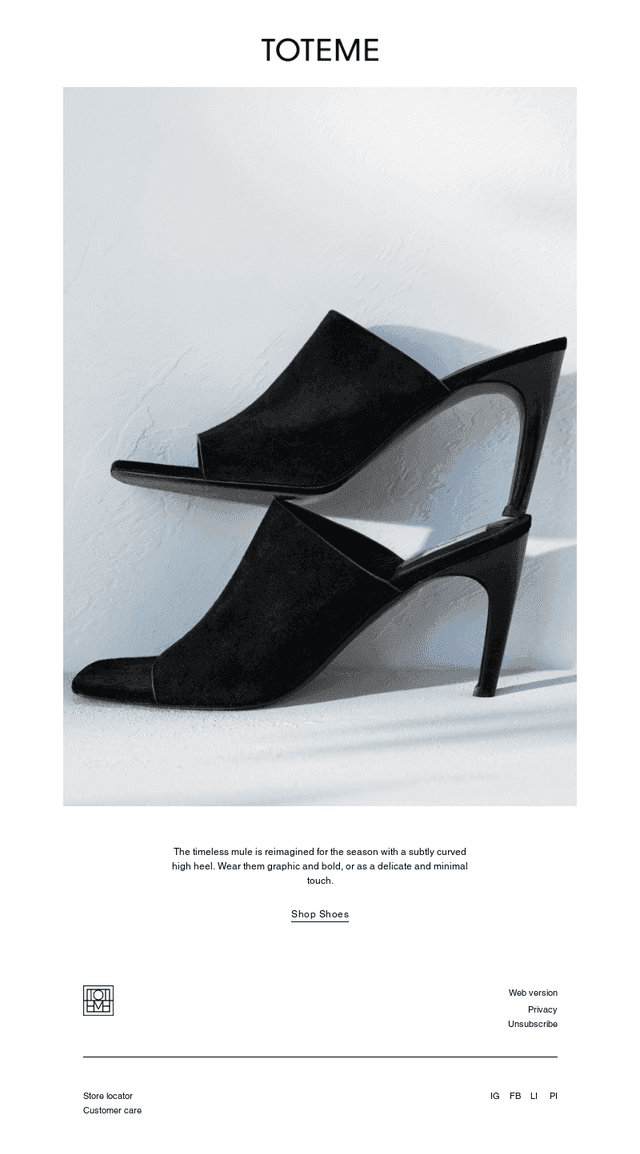 Bandeau mules