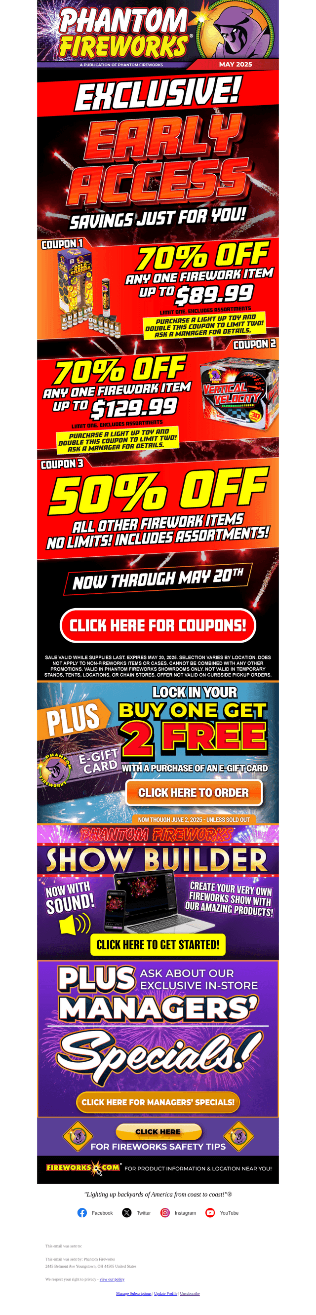 Fireworks Early Access Savings!