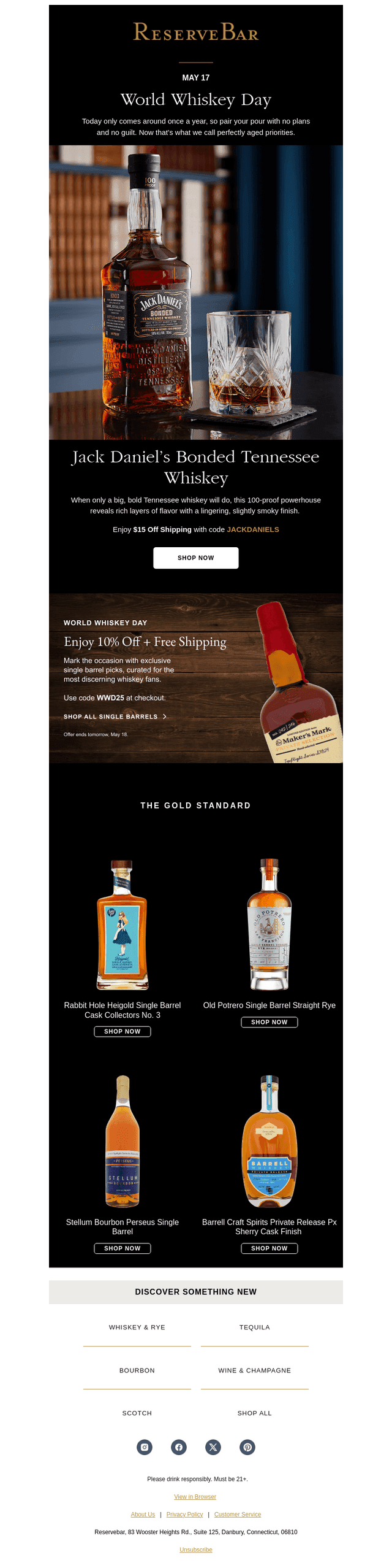 Make It a Double: It’s World Whiskey Day 🥃