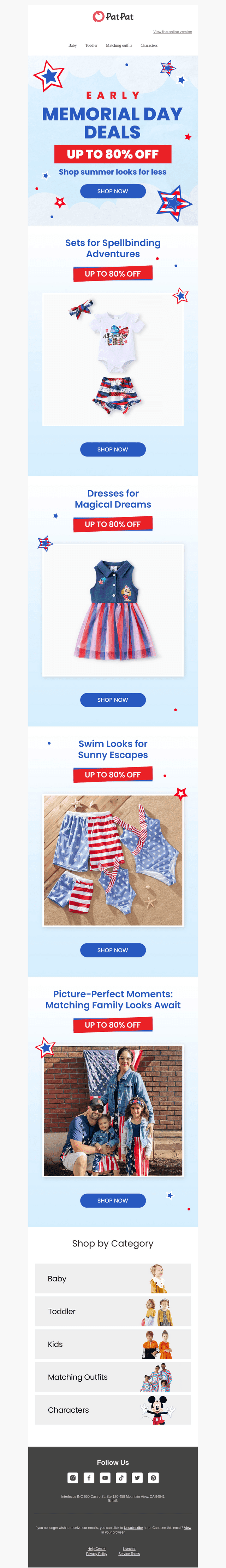 ❤️🤍💙 Red, White & Big-Time Savings