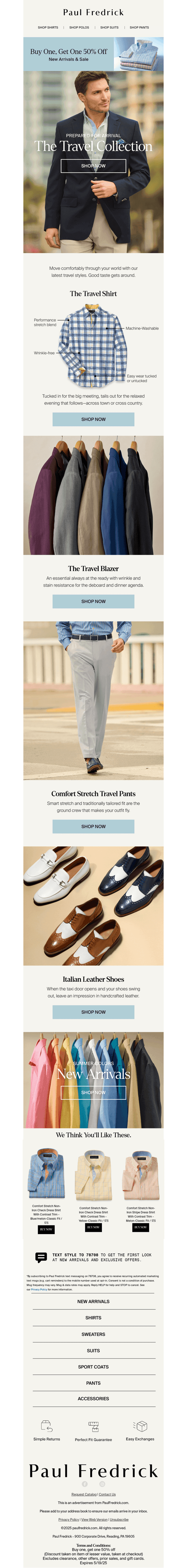 New from the Travel Collection.