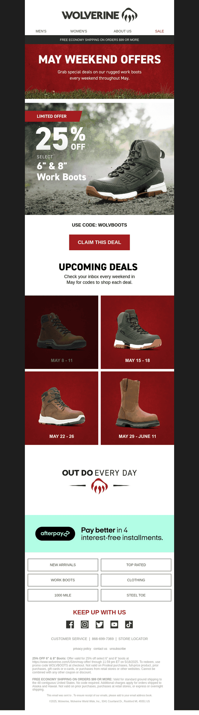 ⏰ Clock’s Ticking—Weekend Boot Deal Ends Soon