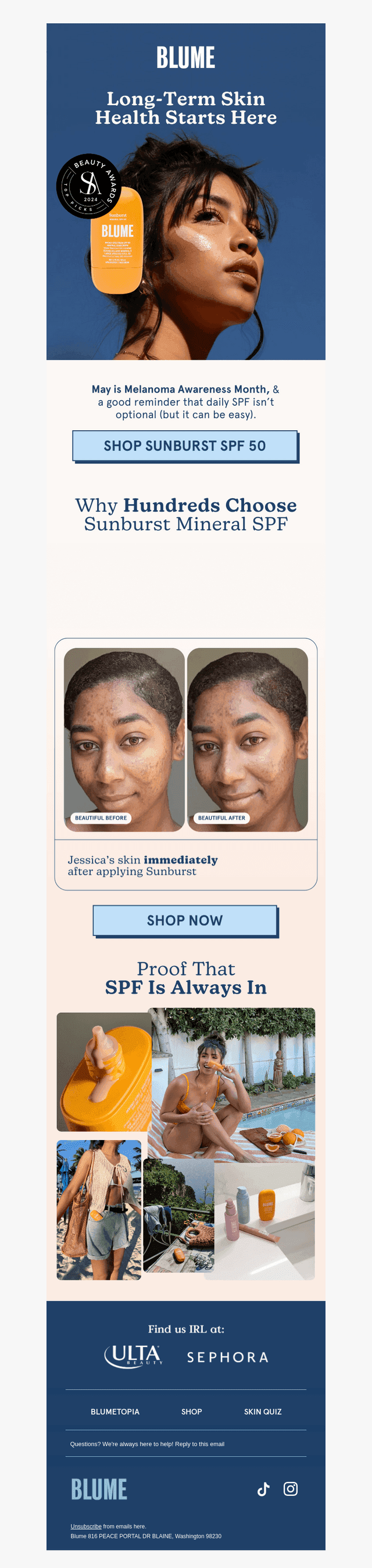 #1 step to healthy skin ☀️