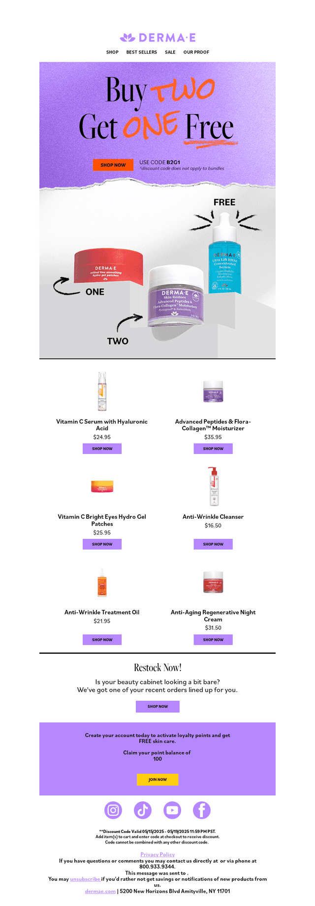 Hurry! 2 Buy, 1 Free Offer Ends Soon!