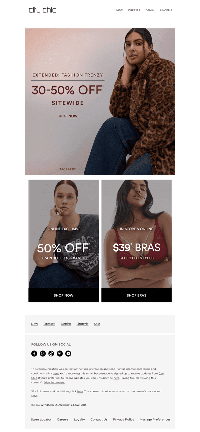 EXTENDED 🎉 30-50% Off* Sitewide Ends Midnight