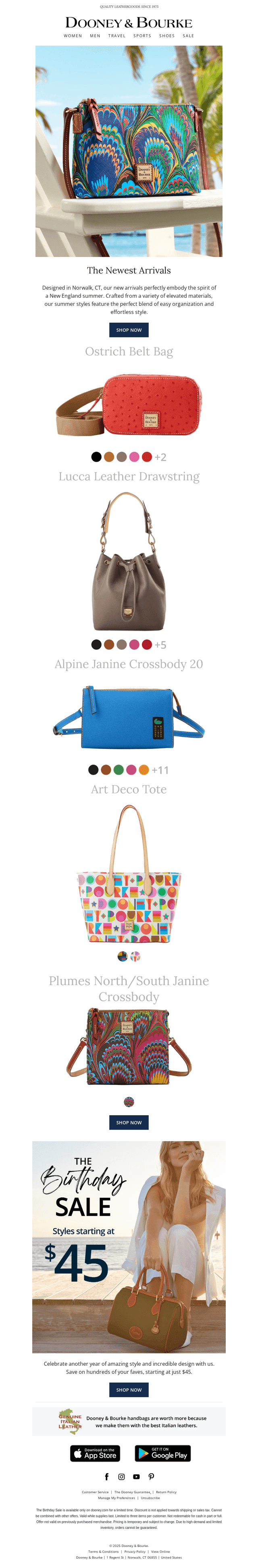 What's New At Dooney & Bourke?