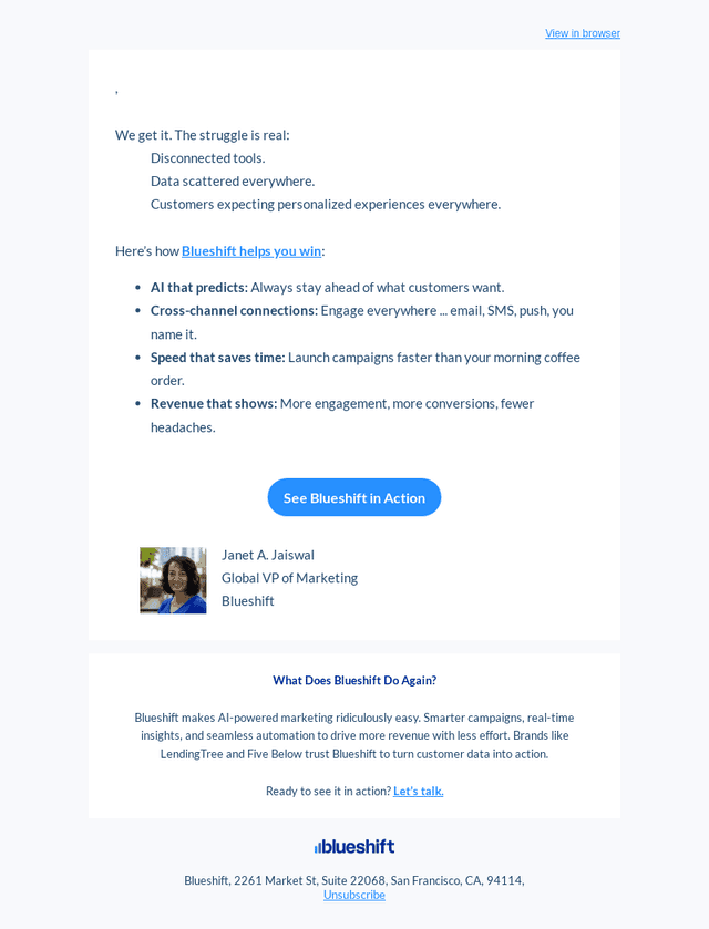 Marketing, but smarter. 🤓