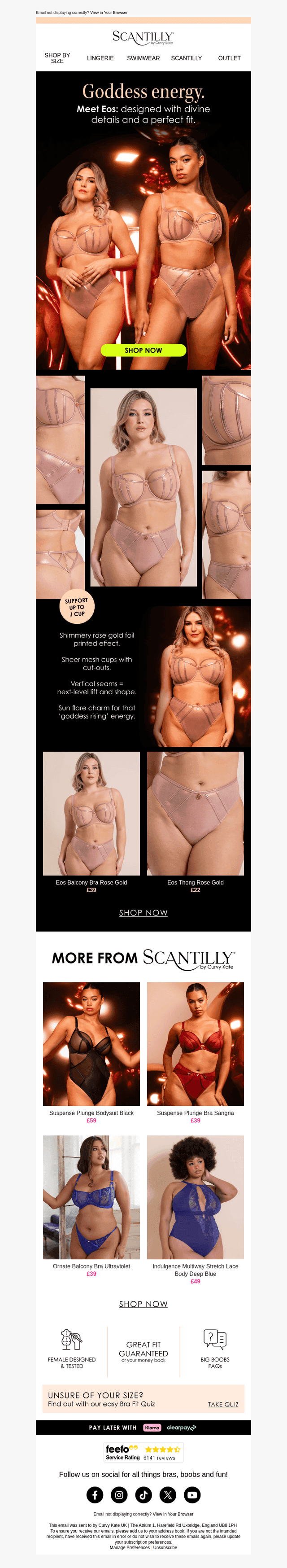 Channel your inner goddess.