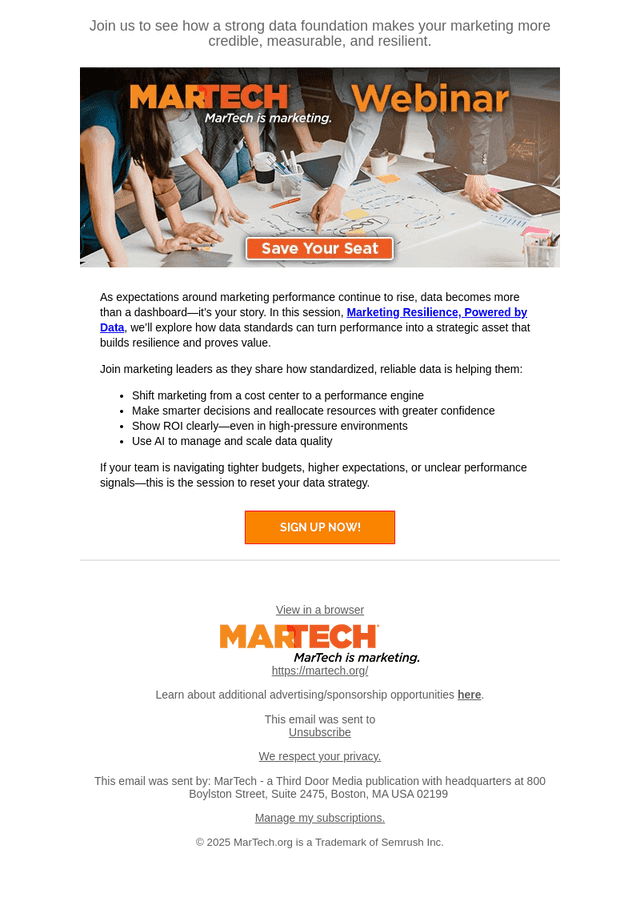With marketing performance under the microscope, what’s your data saying?