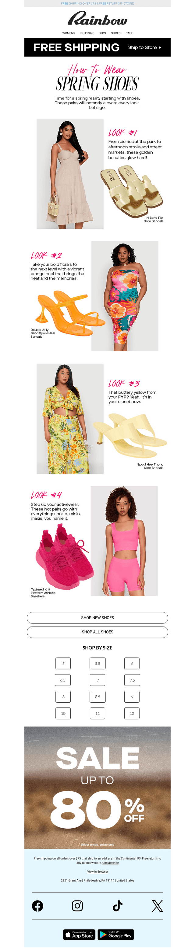 👡 Spring 👟 Shoe 👠 Guide.