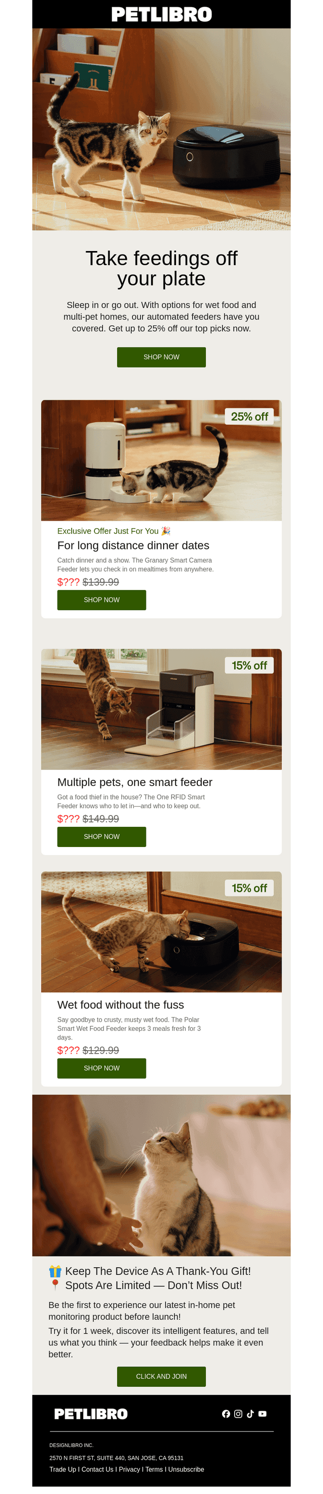 Busy days? Let Petlibro take feedings off your plate