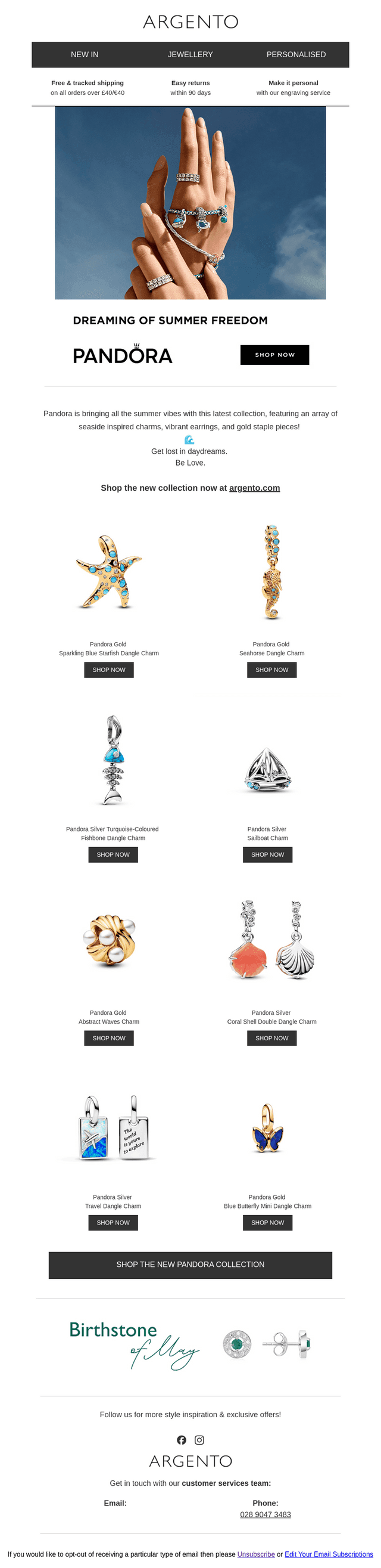 NEW Pandora has dropped