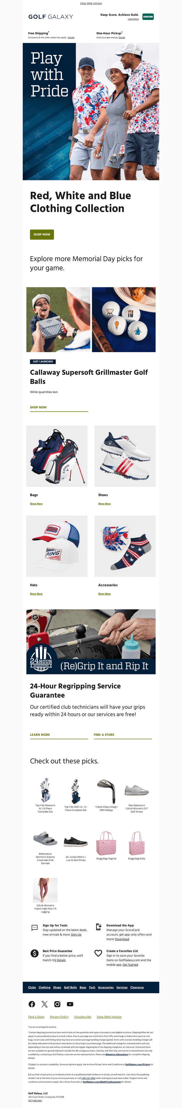Gear up for Memorial Day 😎