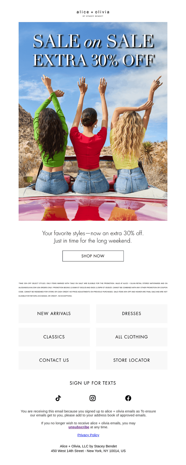 EXTRA 30% OFF SALE!!!