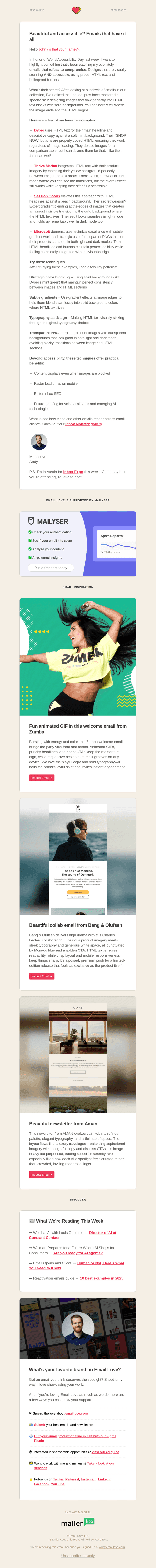 Emails that refuse to compromise