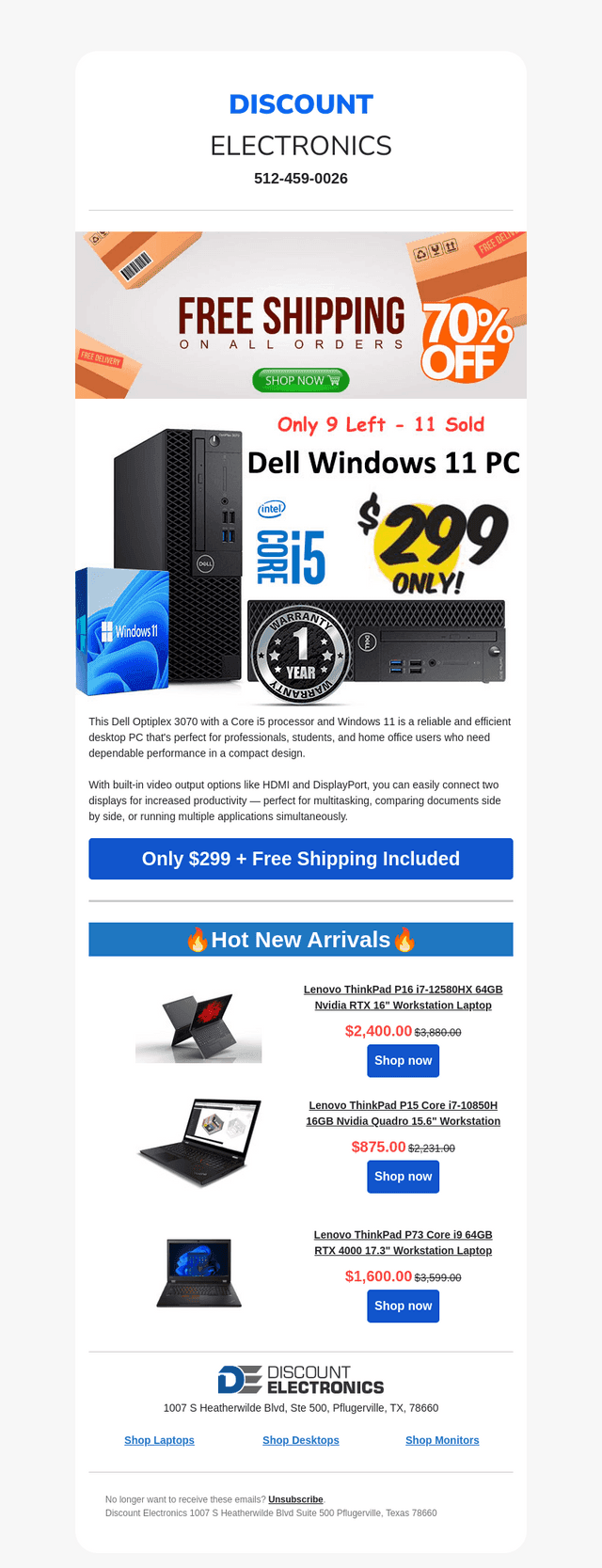 🔥 Windows 11 Dell PC – Core i5, Win 11, Just $299!