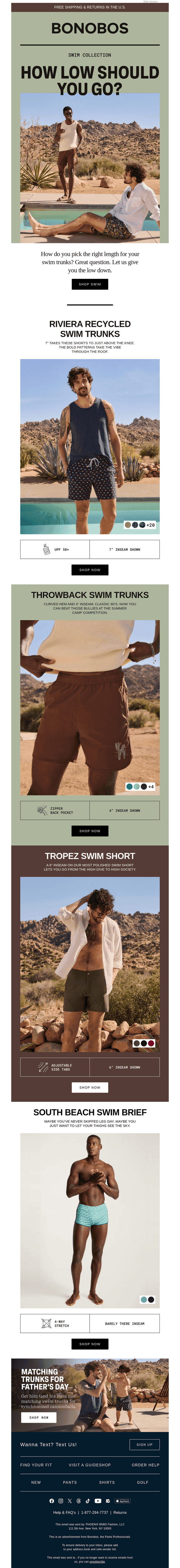 Your Swim Trunks Length Matters