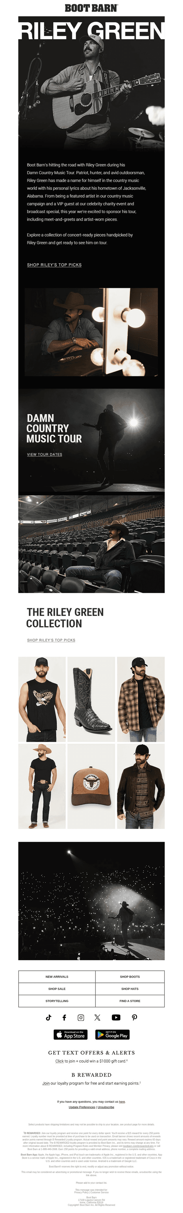 Kicking Off Riley Green's Tour