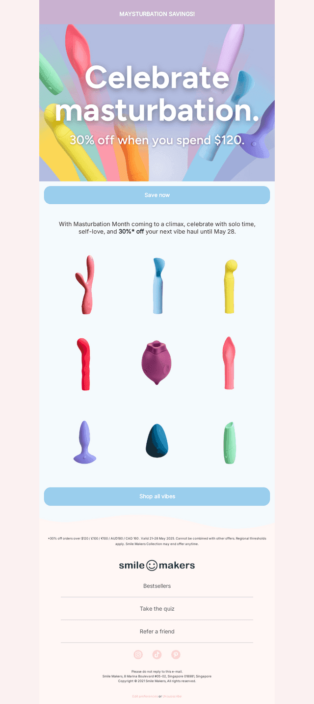 Want 30% off? 🎉🎈🥳