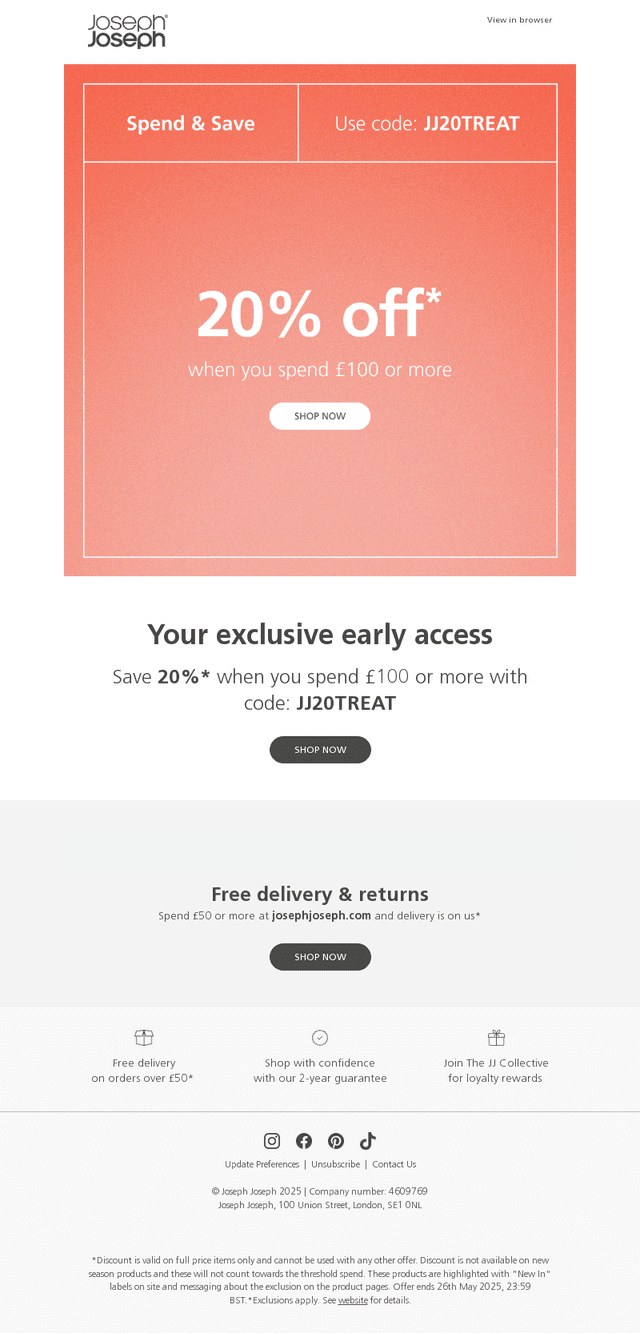 Your VIP early access starts now