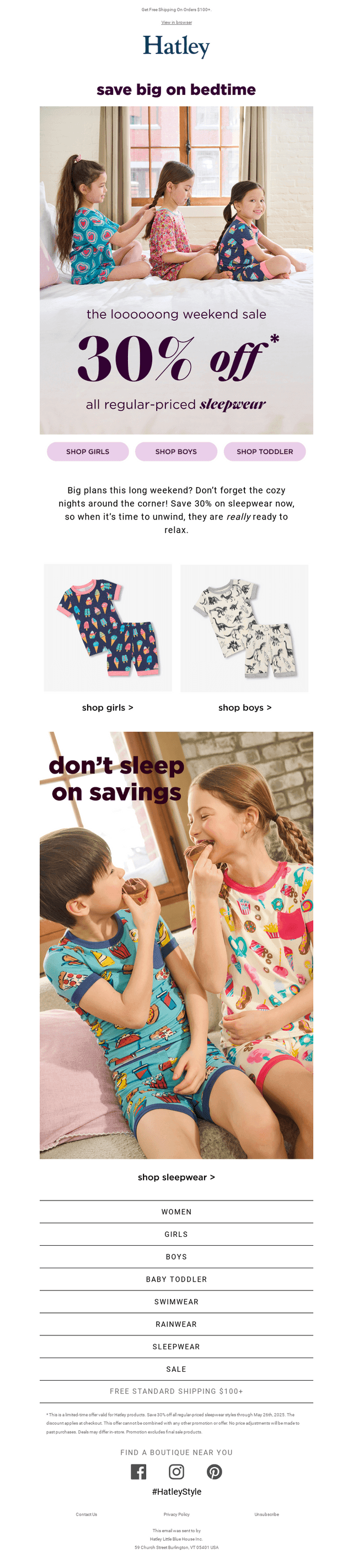 🔥😮 30% Off PJs Starts Now!
