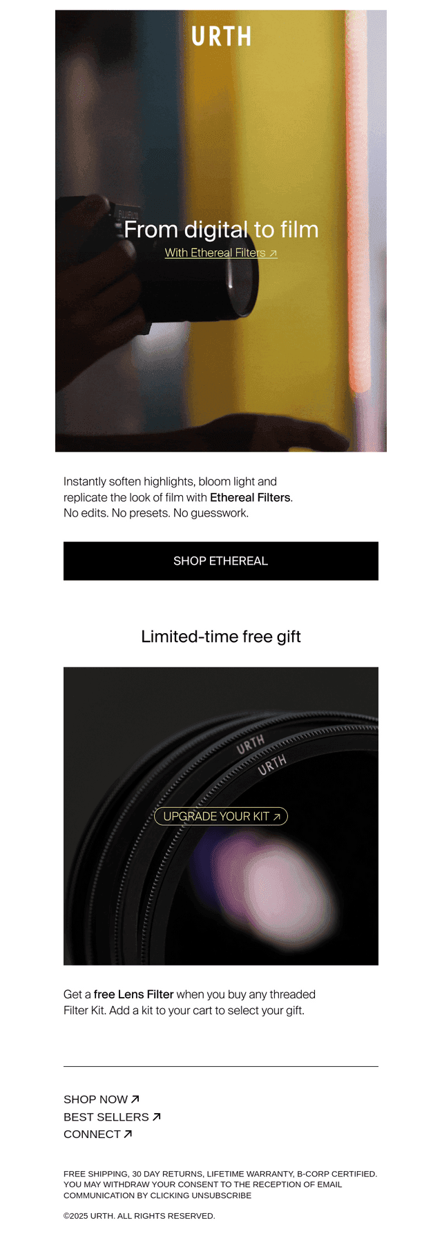 Make digital look like film