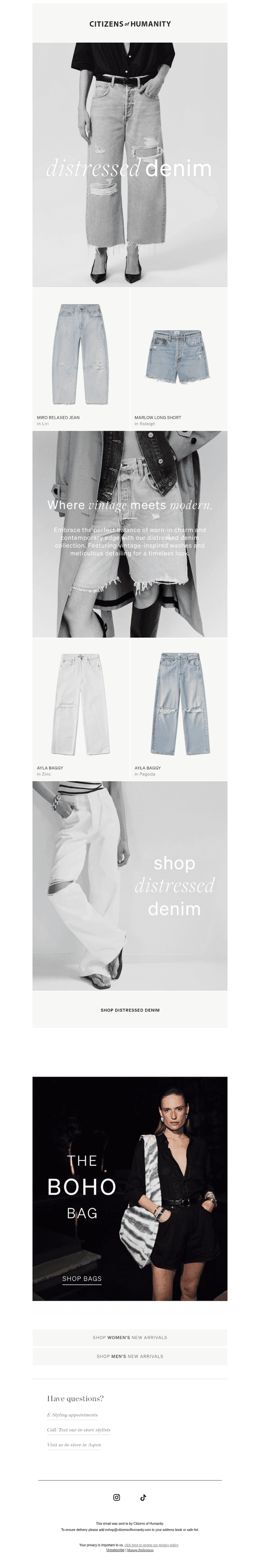 Distressed Denim—Where Vintage Meets Modern
