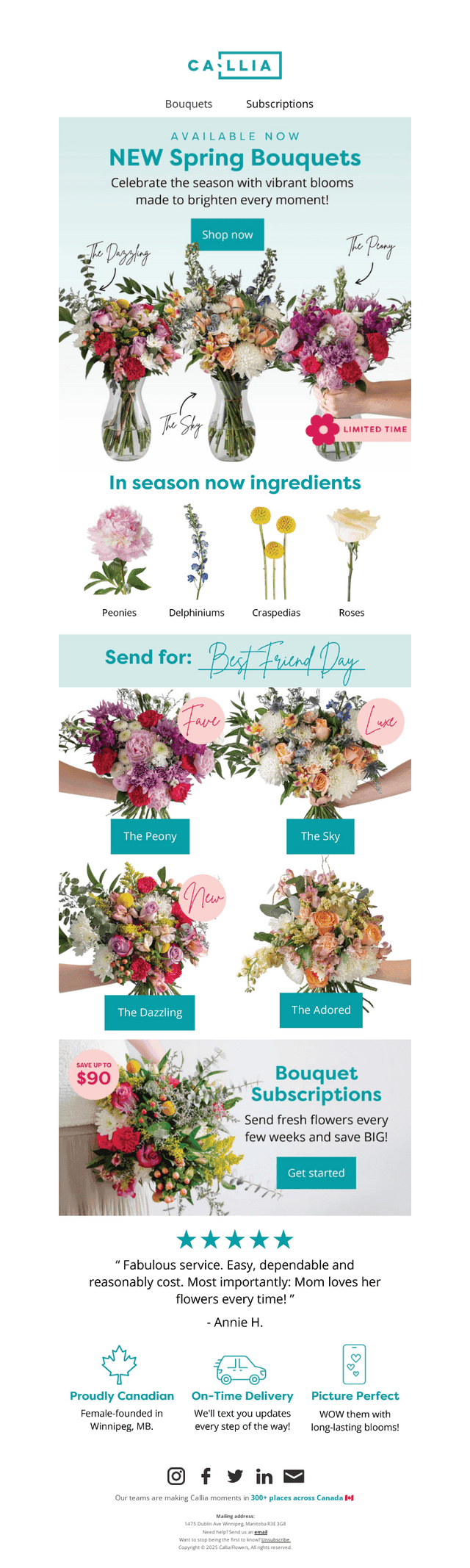 3 NEW Spring Bouquets 💐💐💐