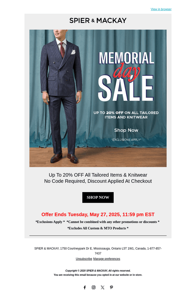 Spier & Mackay email from Thu, May 22, 2025