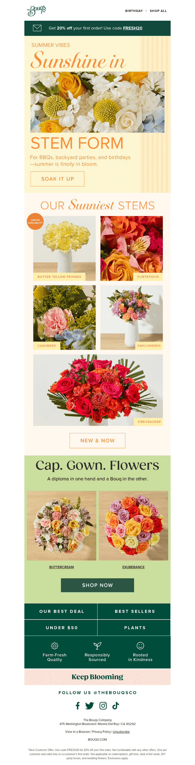 🌺☀️NEW. SUMMER. BOUQS. ARE. HERE!☀️🌺