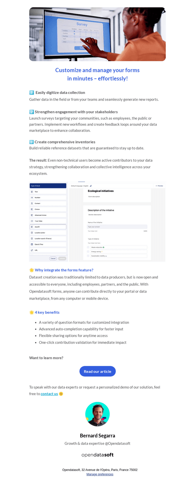 ⭐ [New Feature] Creating, customizing, and managing your forms has never been easier