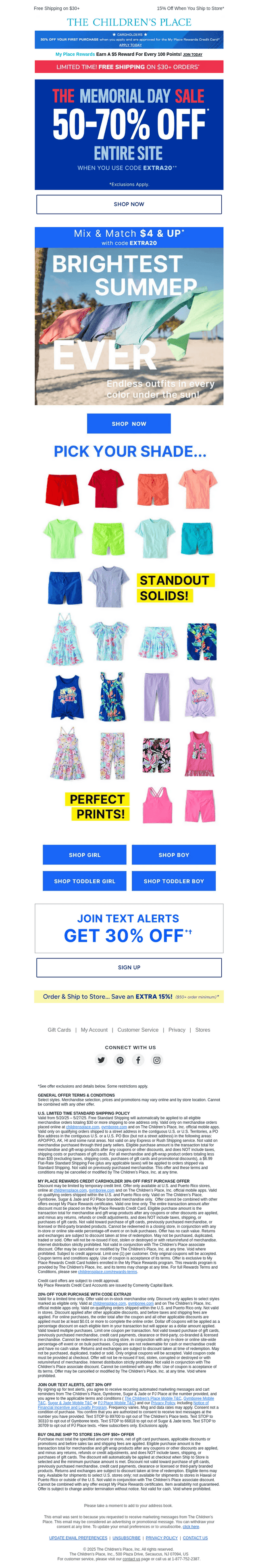 Mix. Match. Save. $4 & Up Summer Styles!