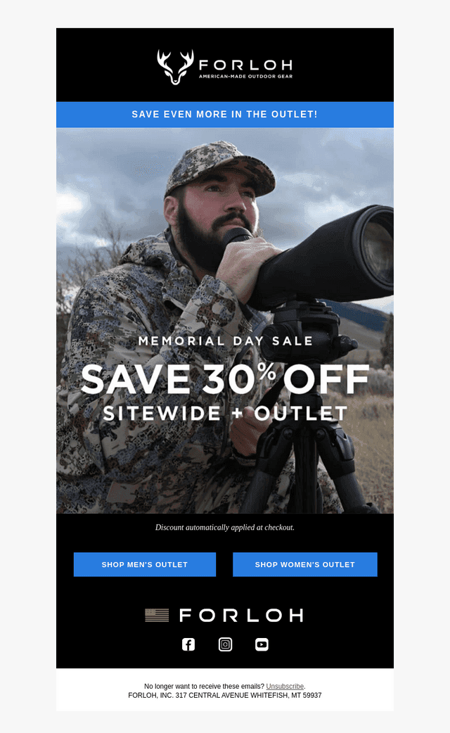 30% OFF EVERYTHING!