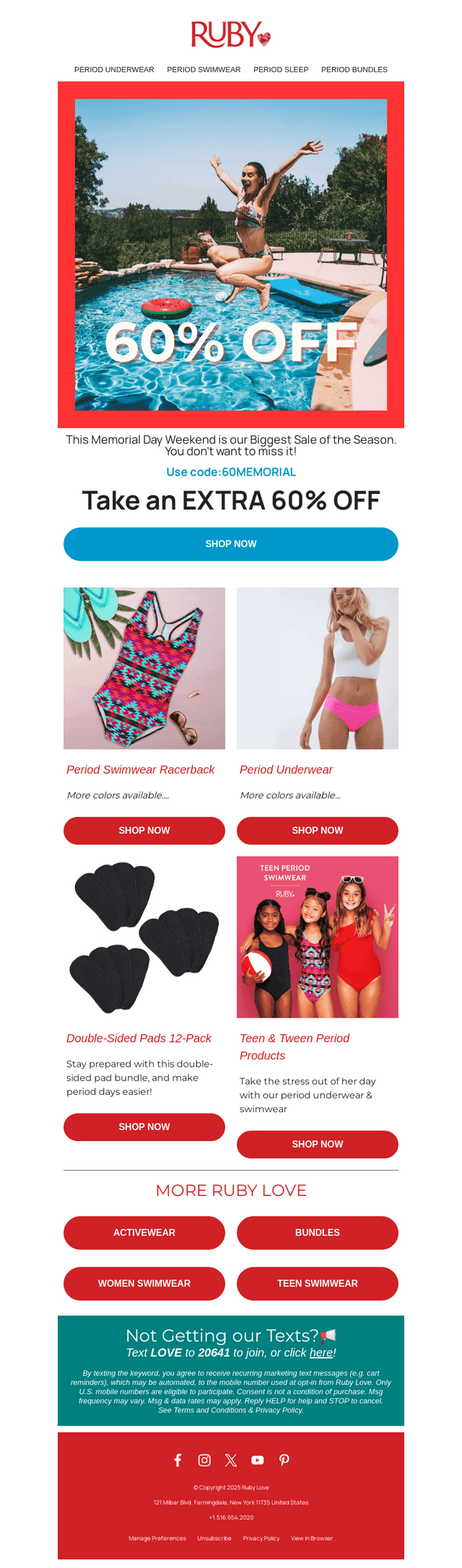 Ruby Love email from Fri, May 23, 2025