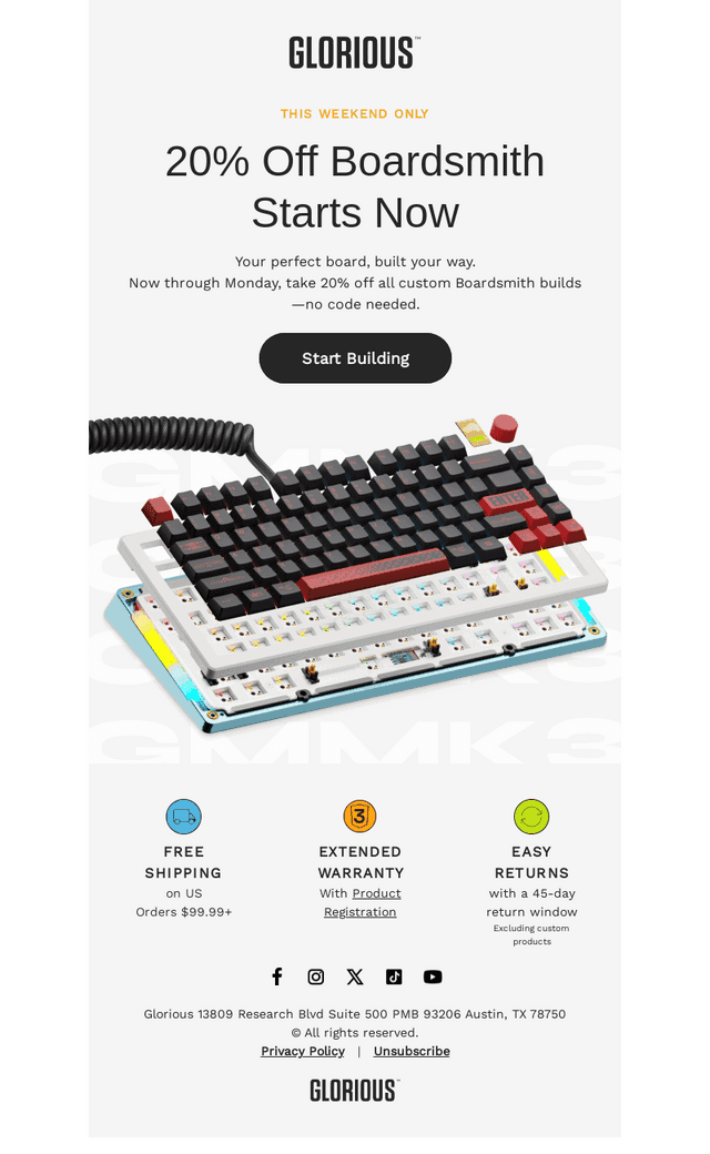Your dream board, 20% off 🎉