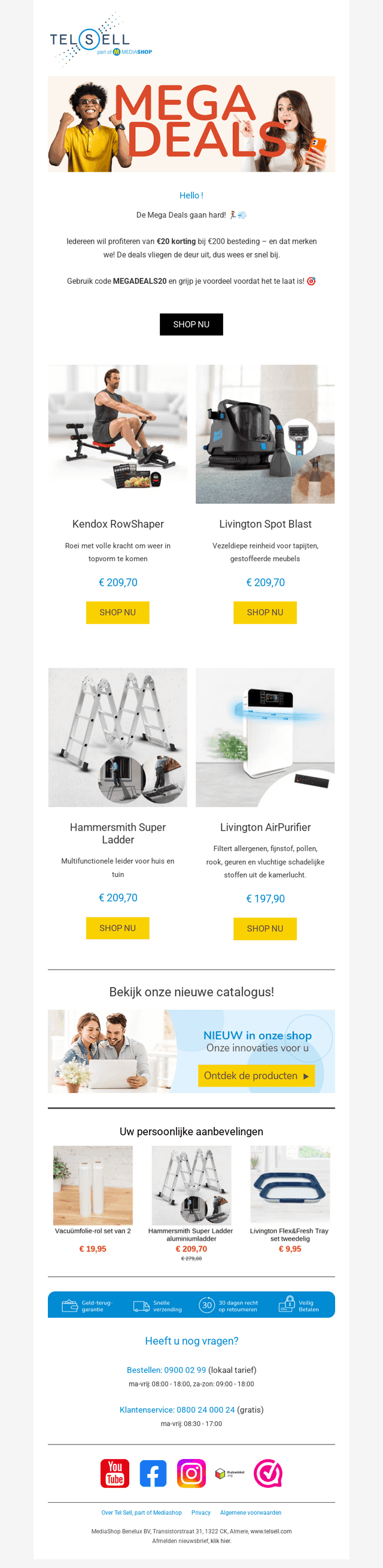 Heb jij je Mega Deal al gescoord?