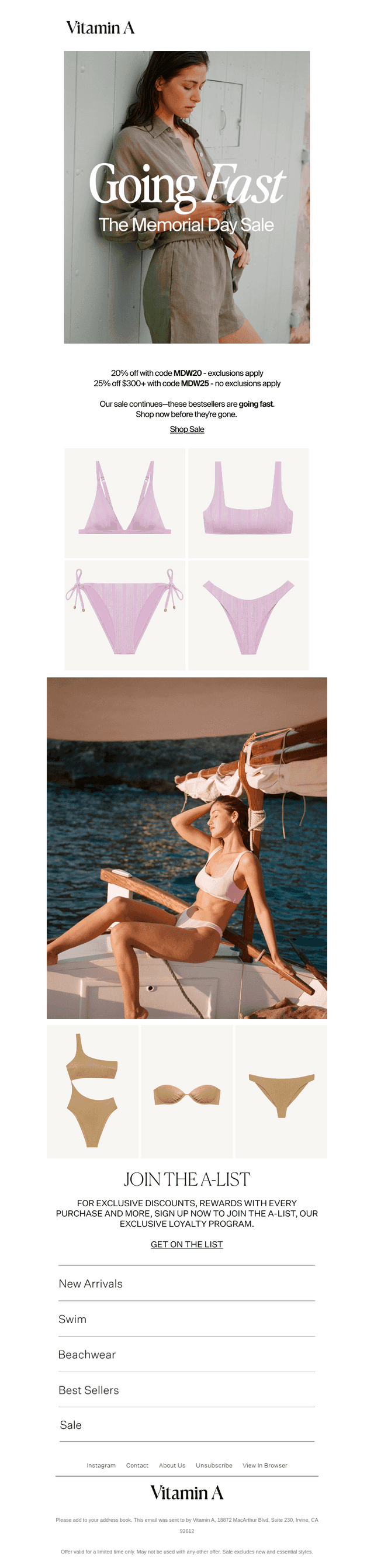 SALE | GOING FAST