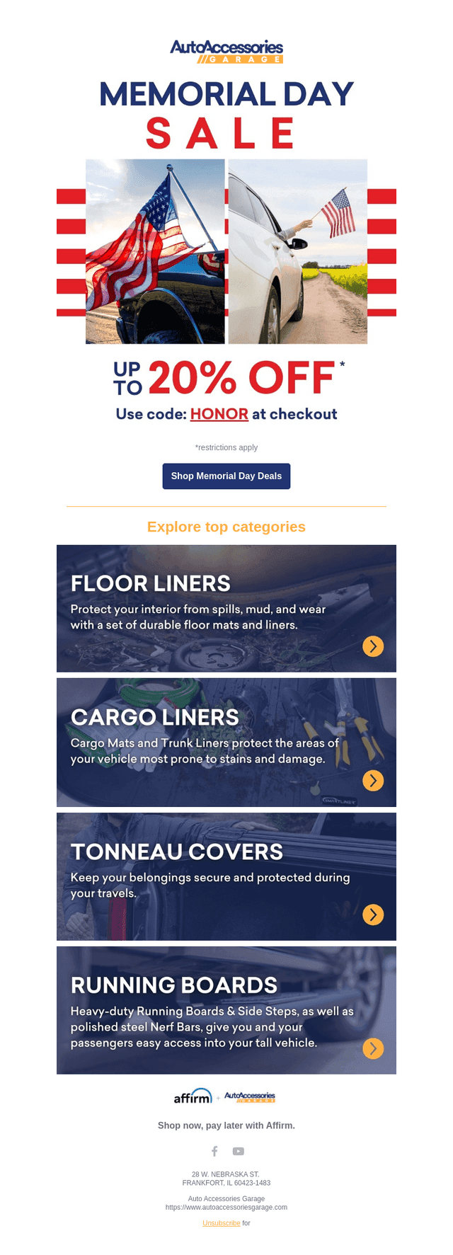 Memorial Day Savings Inside!
