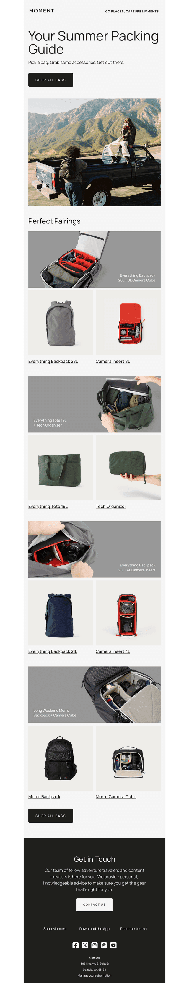 Your Summer Packing Guide