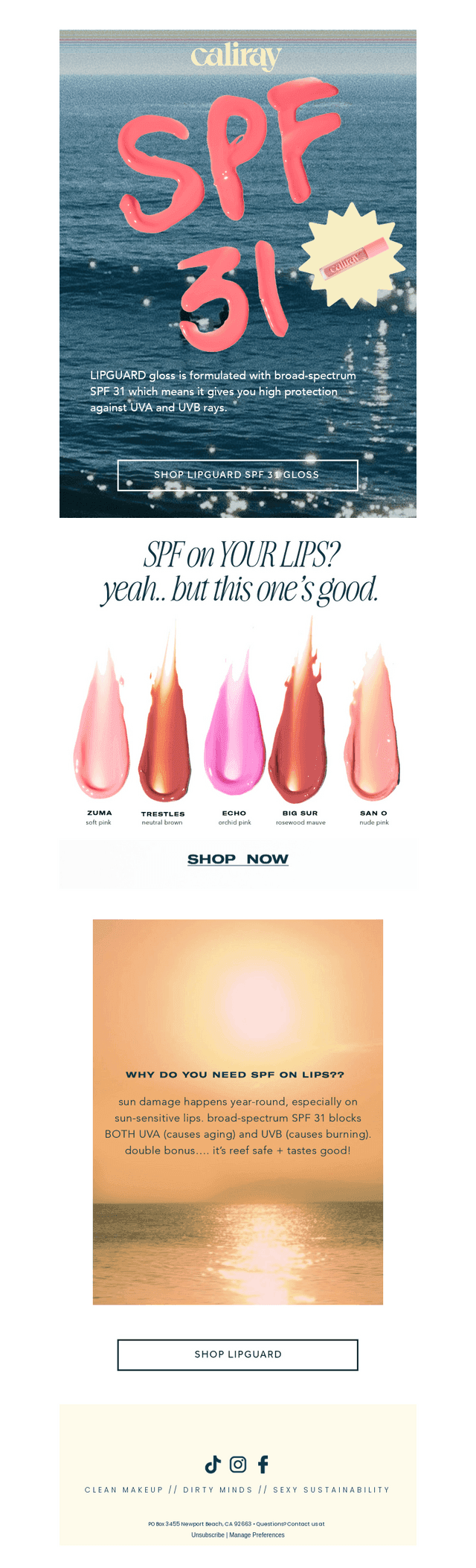 SPF 31 for lips?! ☀️👄