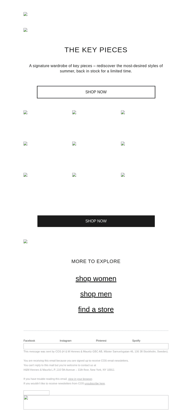 COS email from Sat, May 31, 2025
