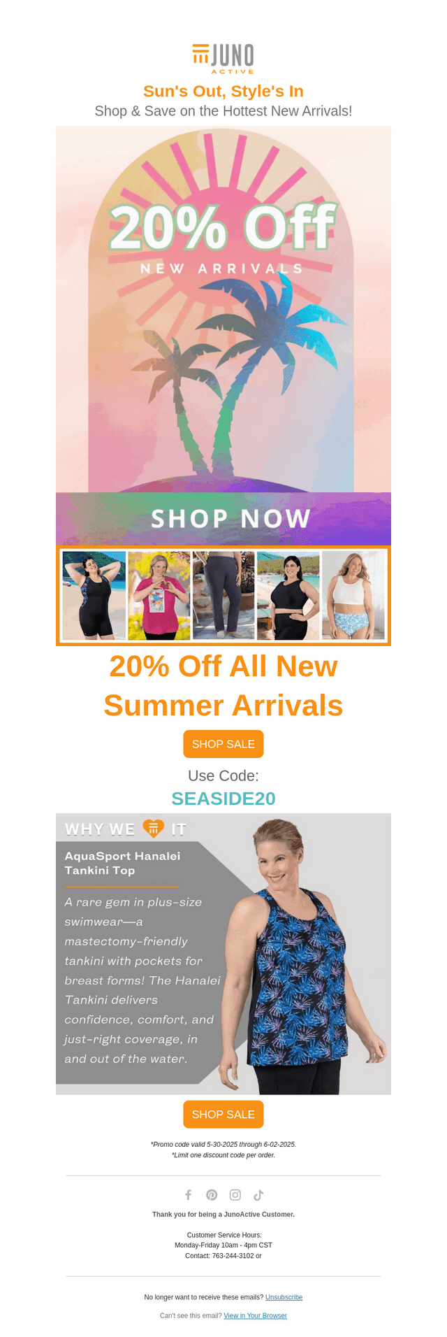 Grab your new summer wardrobe today!
