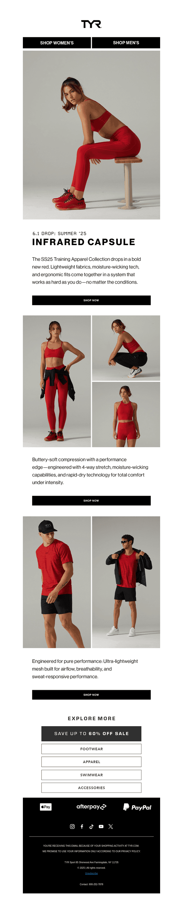 Ignite Your Training With TYR's Infrared Capsule