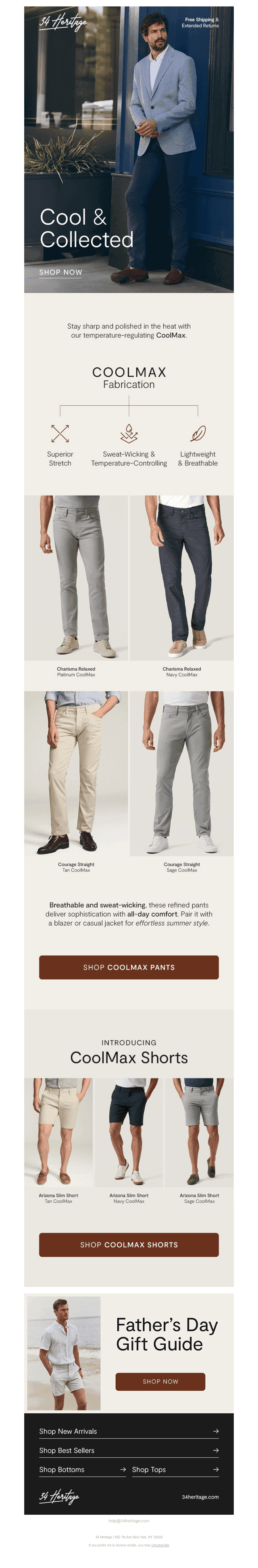 Beat the Heat in CoolMax
