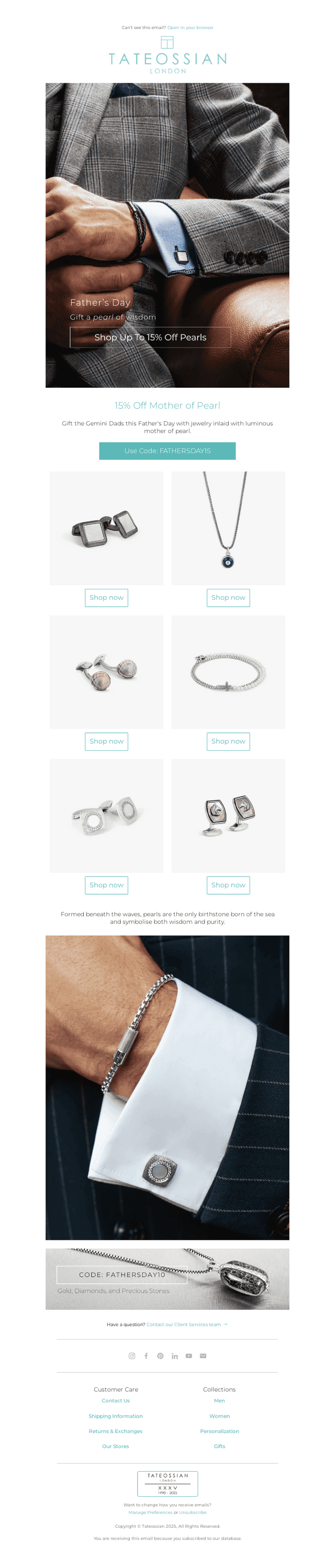 15% Off Pearls 🦪