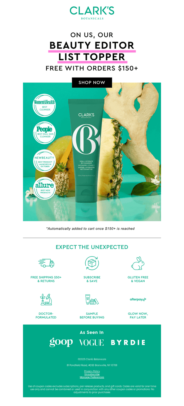 Our #1 Cleanser—Yours, Free
