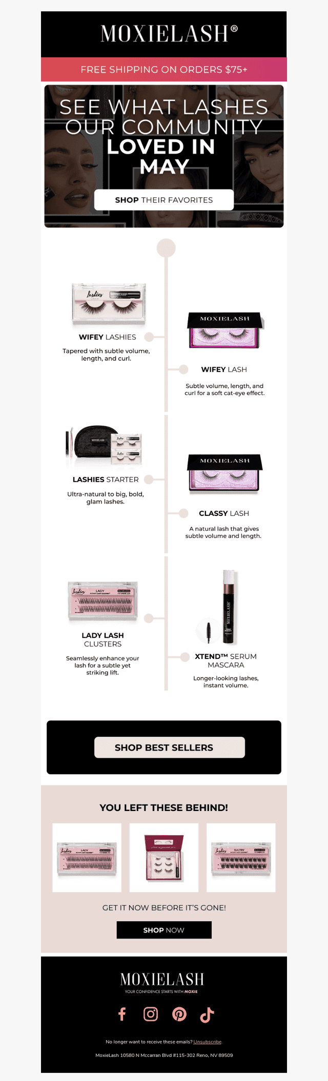 May’s Top Lashes are here!