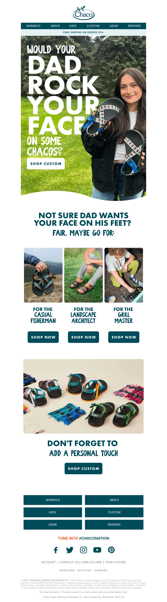Chaco email from Tue, Jun 3, 2025