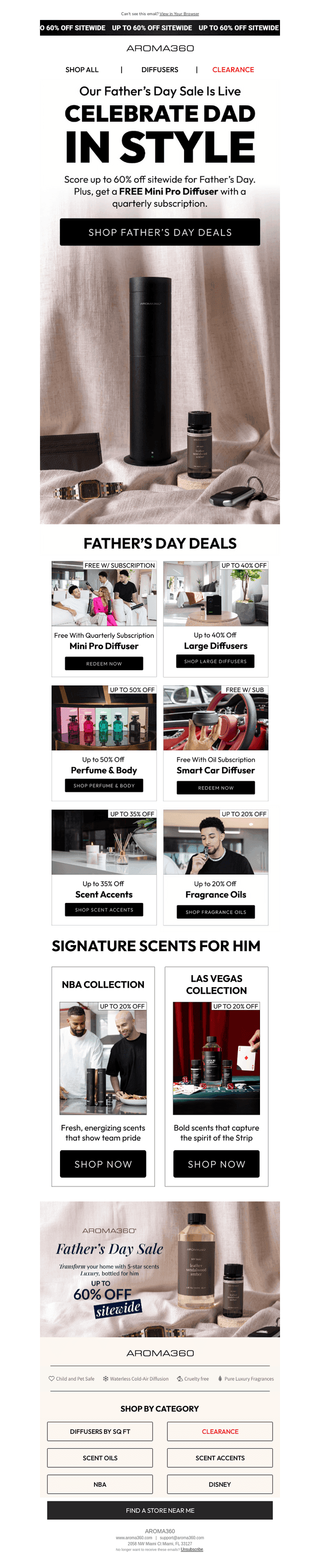Aroma360 email from Wed, Jun 4, 2025